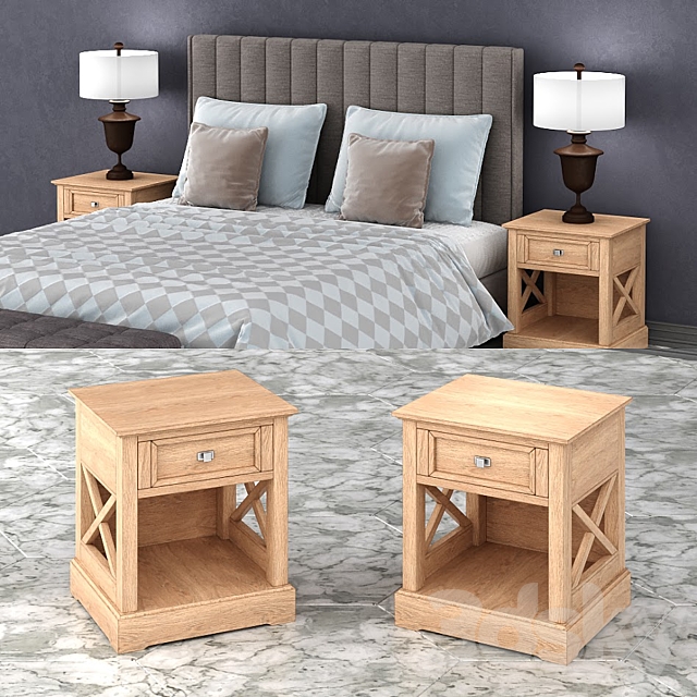 Set for bedroom from dantonehome.ru 3DSMax File - thumbnail 2