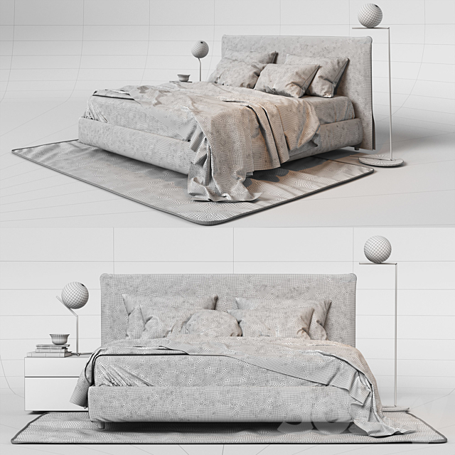 Set from Poliform Bruce 3DSMax File - thumbnail 3