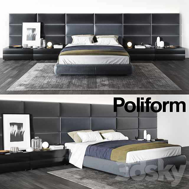 Set from Poliform Dream 3DSMax File - thumbnail 1