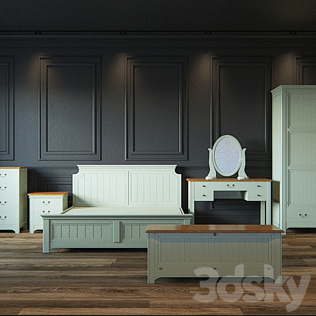 set of furniture “Olivia” 3DSMax File - thumbnail 1