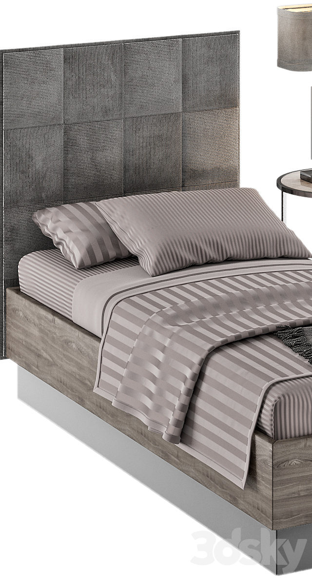 SINGLE BED 08 3DSMax File - thumbnail 2