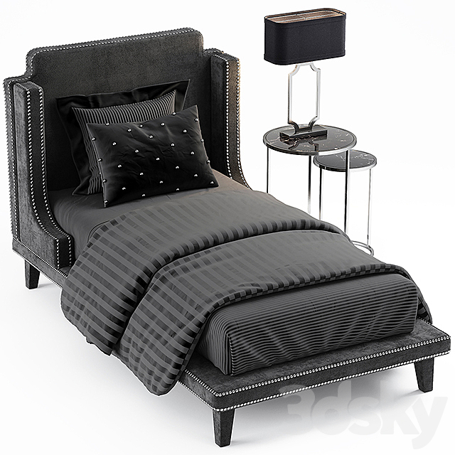 SINGLE BED 13 3DSMax File - thumbnail 1