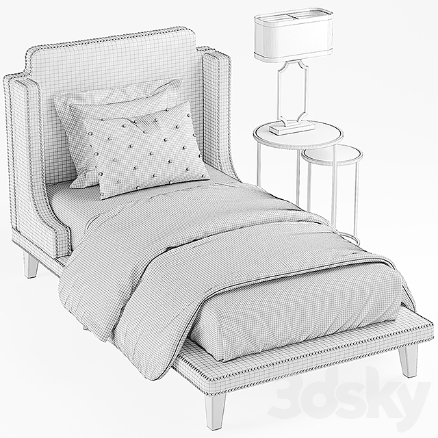 SINGLE BED 13 3DSMax File - thumbnail 2