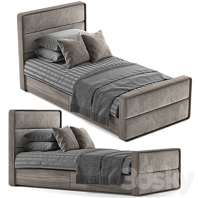 SINGLE BED 18 3DSMax File - thumbnail 1