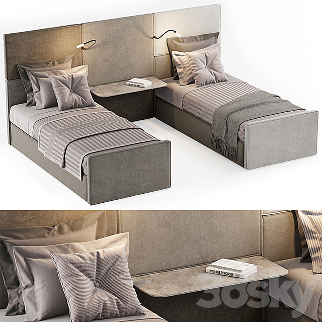 SINGLE BEDS 11 3DSMax File - thumbnail 1