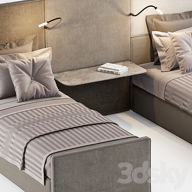 SINGLE BEDS 11 3DSMax File - thumbnail 3