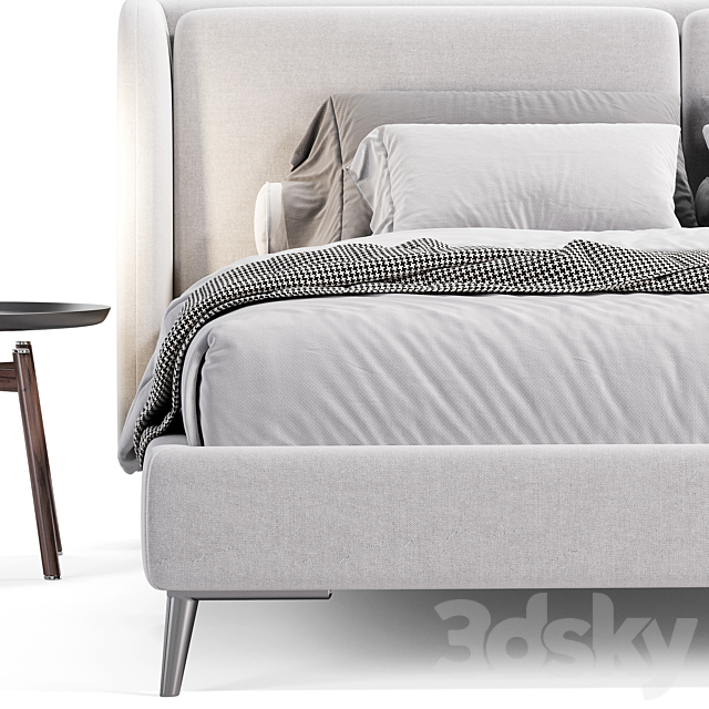 Skeez Bed by Thehighwall 3DS Max Model - thumbnail 5