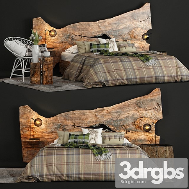 Slab bed 2 3dsmax Download - thumbnail 1