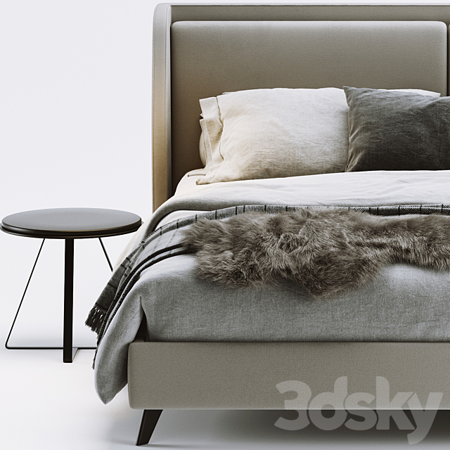 Sofa & Chair Company Enzo Bed 3DSMax File - thumbnail 3