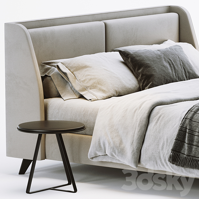 Sofa & Chair Company Enzo Bed 3DSMax File - thumbnail 4