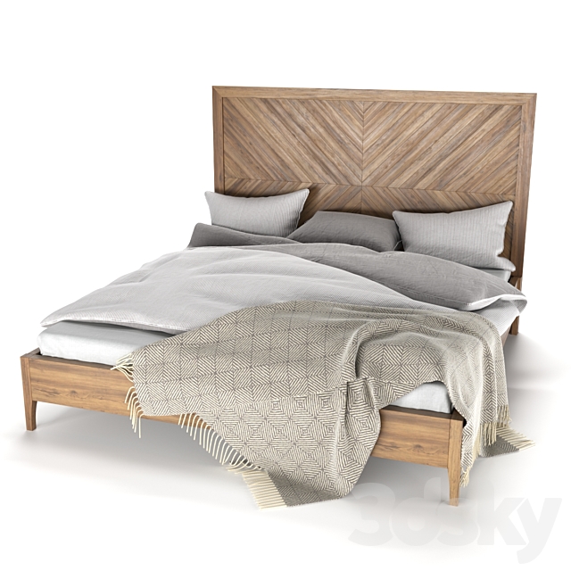 Solid bed 3DSMax File - thumbnail 1