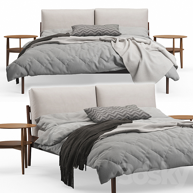 Sova bed 3DSMax File - thumbnail 1