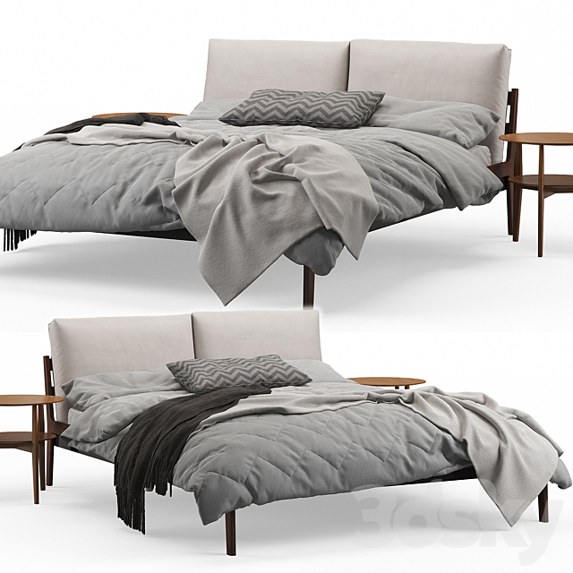 Sova bed 3DSMax File - thumbnail 2