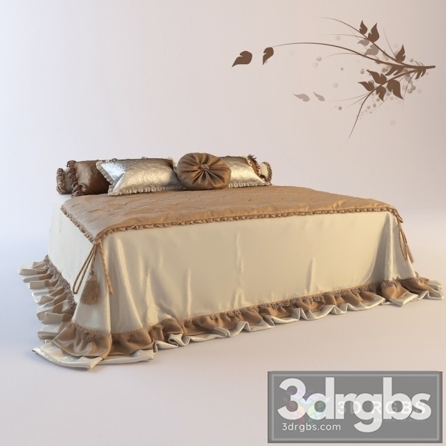 Spa Bed 02 3dsmax Download - thumbnail 1