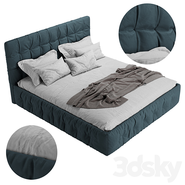 Space Bed 3DSMax File - thumbnail 2