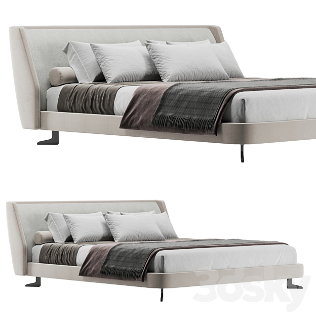 Spencer Bed 3DSMax File - thumbnail 2