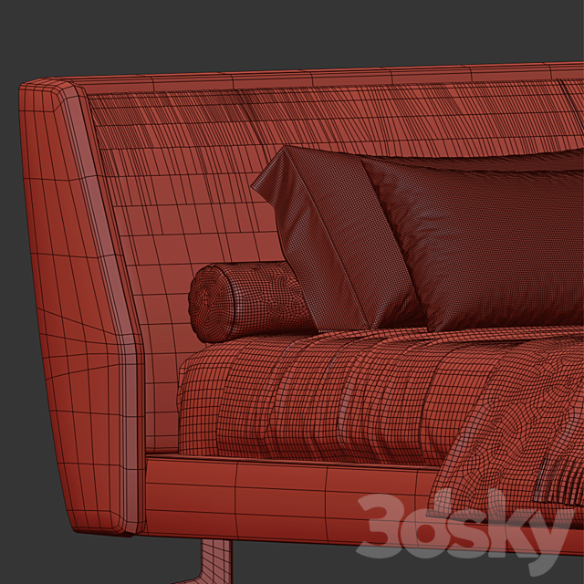 Spencer Bed 3DSMax File - thumbnail 3