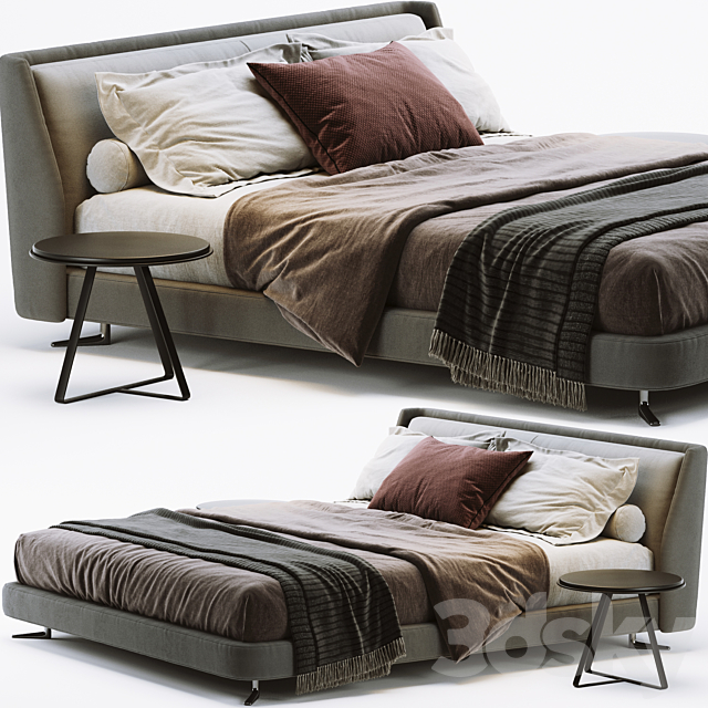 Spencer Bed 3DSMax File - thumbnail 1