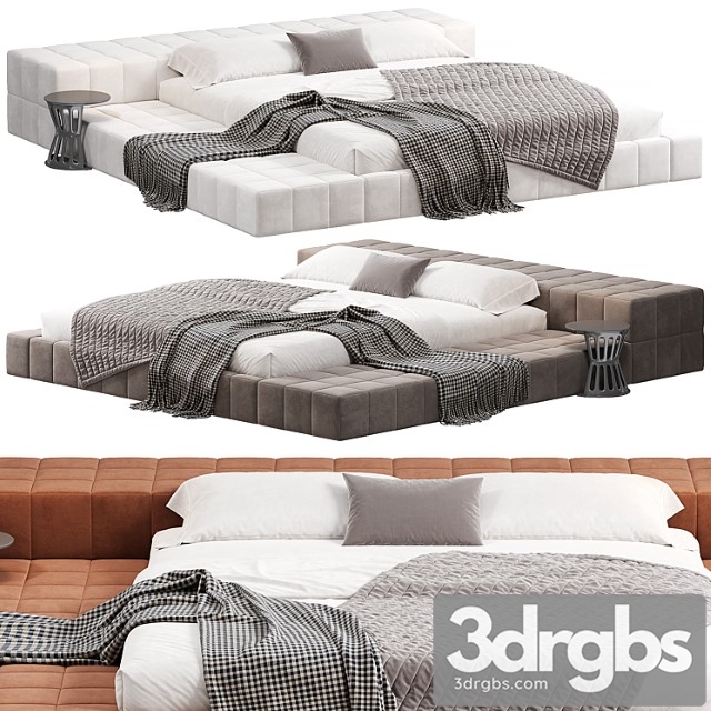 Squaring Bed By Bonaldo 1 3dsmax Download - thumbnail 1