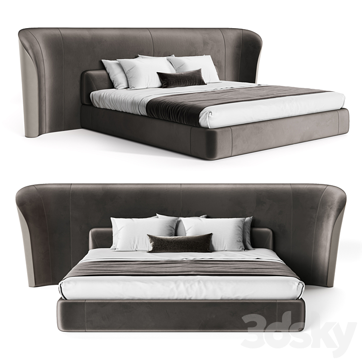 STORE 54 – Vida Deluxe bed 3DS Max - thumbnail 2