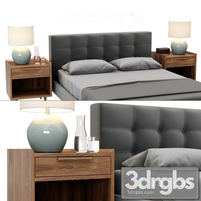 Tate Sammlung Bed 3dsmax Download - thumbnail 1