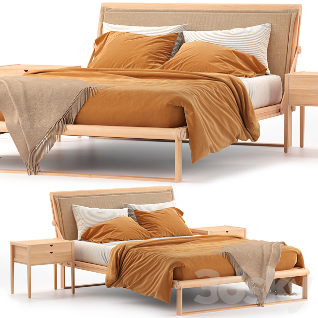 TECNO BED 3DSMax File - thumbnail 1