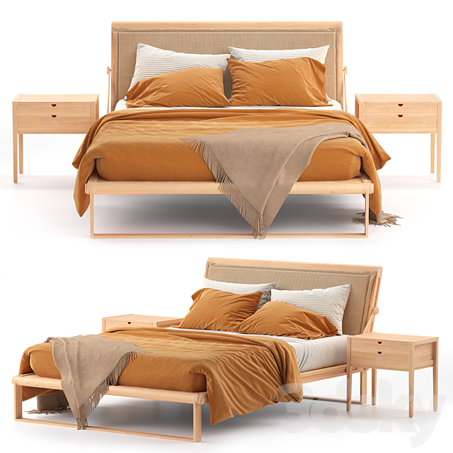 TECNO BED 3DSMax File - thumbnail 2