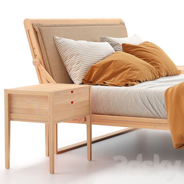 TECNO BED 3DSMax File - thumbnail 5