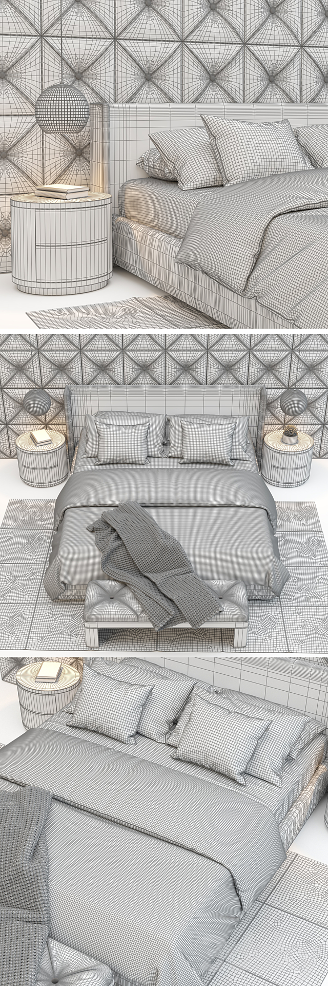 TepeHome Bedroom Set 3DSMax File - thumbnail 3