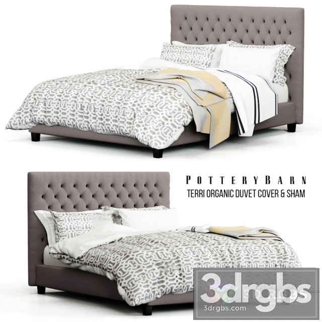 Terri Organic Bed 3dsmax Download - thumbnail 1