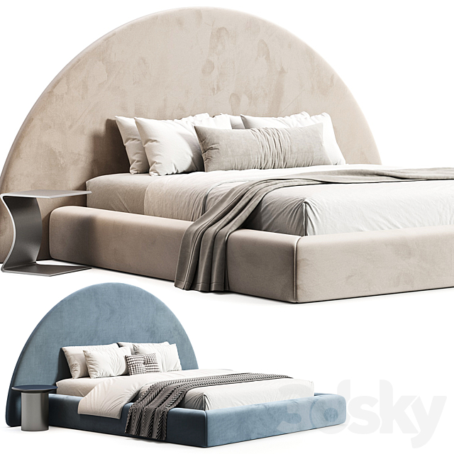 THE JAMES BED 3DS Max Model - thumbnail 3