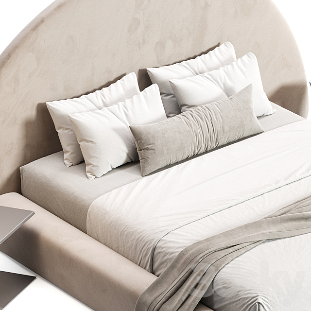 THE JAMES BED 3DS Max Model - thumbnail 5