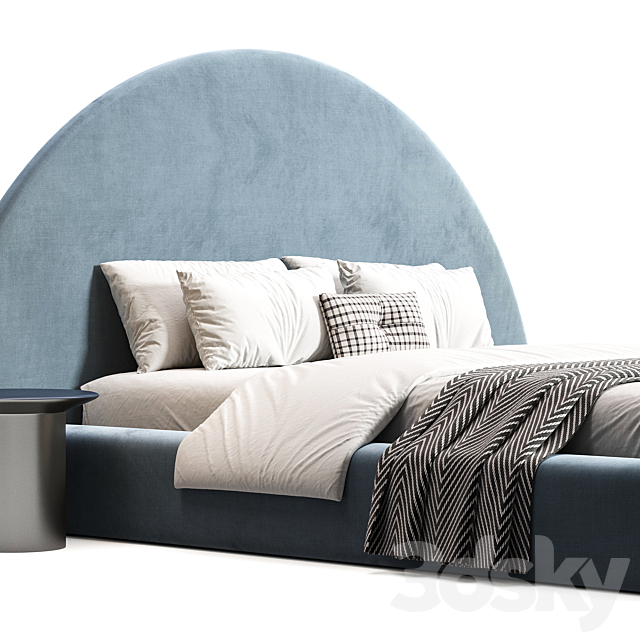 THE JAMES BED 3DS Max Model - thumbnail 6