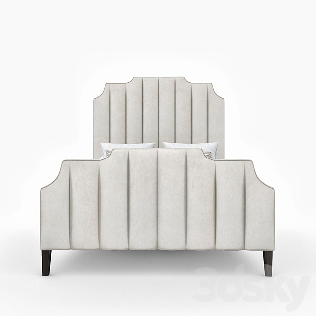 The sofa and chair company Kingston Bed 3DS Max Model - thumbnail 2