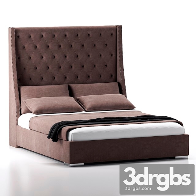 Tiffany Bed 23 3dsmax Download - thumbnail 1