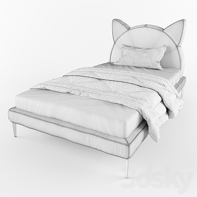 Tom’s bed 3DSMax File - thumbnail 2