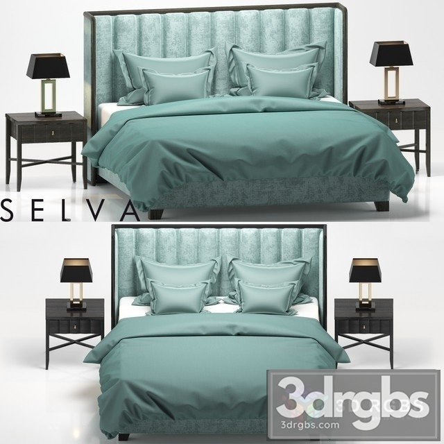 Trust Selva Bed 3dsmax Download - thumbnail 1