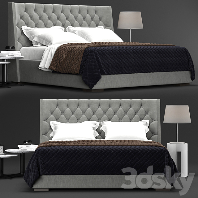 Turman Low Bed. Meridiani 3DSMax File - thumbnail 1