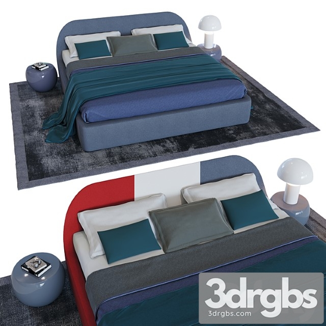 Twigy Bed 3dsmax Download - thumbnail 1