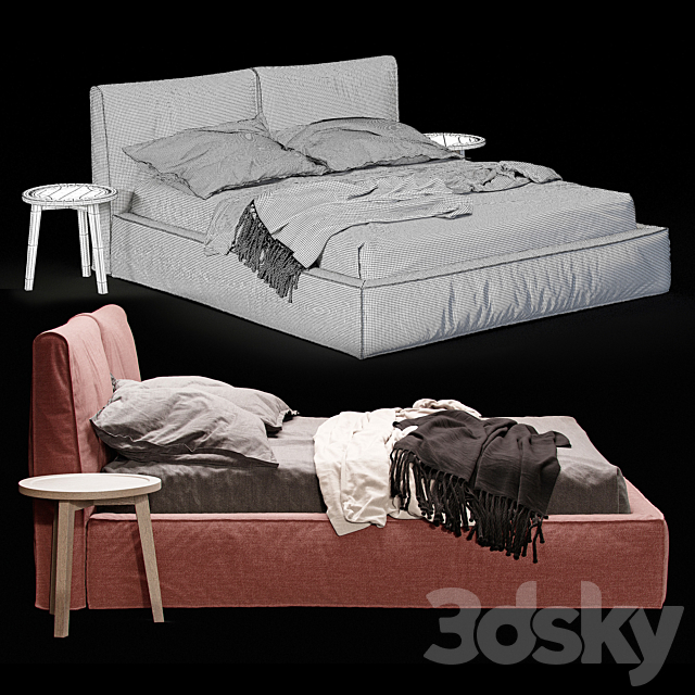 Twils ada bed 3DSMax File - thumbnail 3