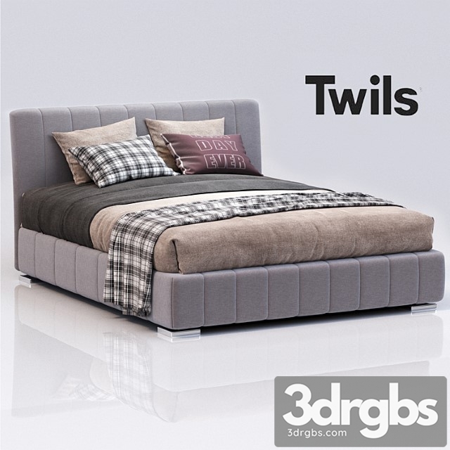 Twils Bed 3dsmax Download - thumbnail 1