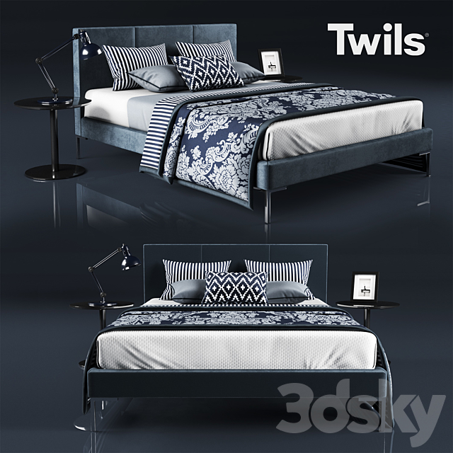 Twils bed 3DSMax File - thumbnail 1