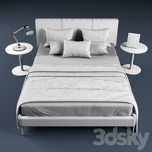 Twils bed 3DSMax File - thumbnail 3