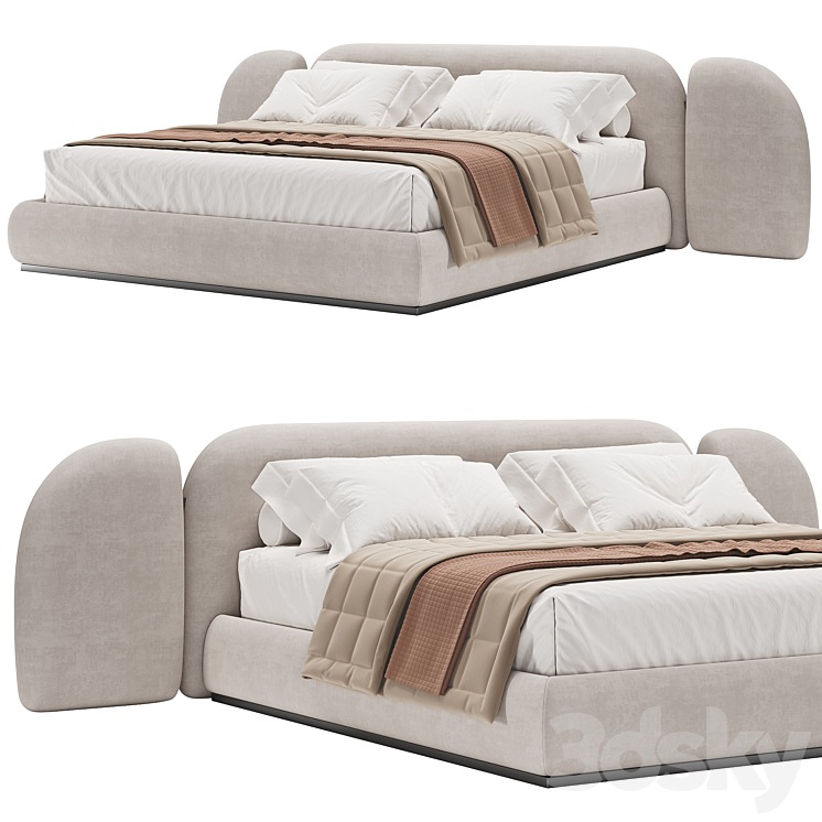 Vao bed 3DS Max Model - thumbnail 1