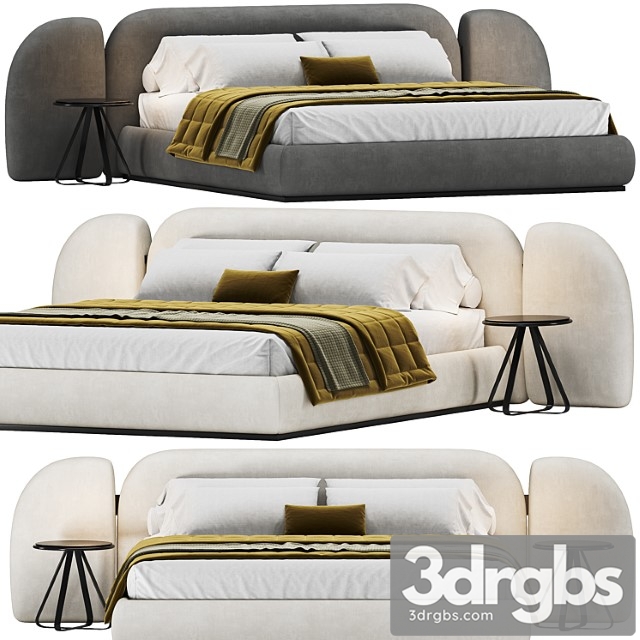 Vao Bed Paolo Castelli 3dsmax Download - thumbnail 1