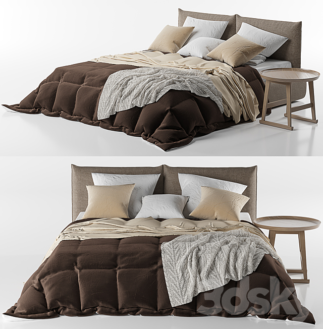 Venus bed 3DSMax File - thumbnail 1