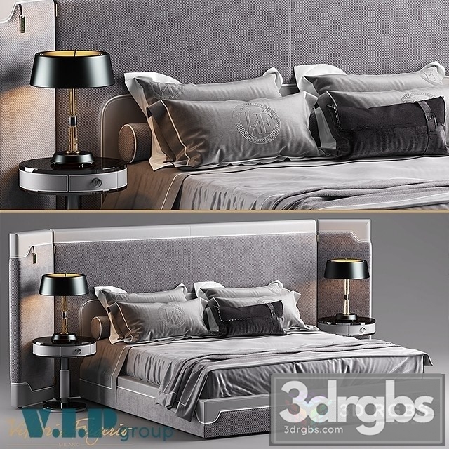 Vittoria Frigerio Bed 3dsmax Download - thumbnail 1