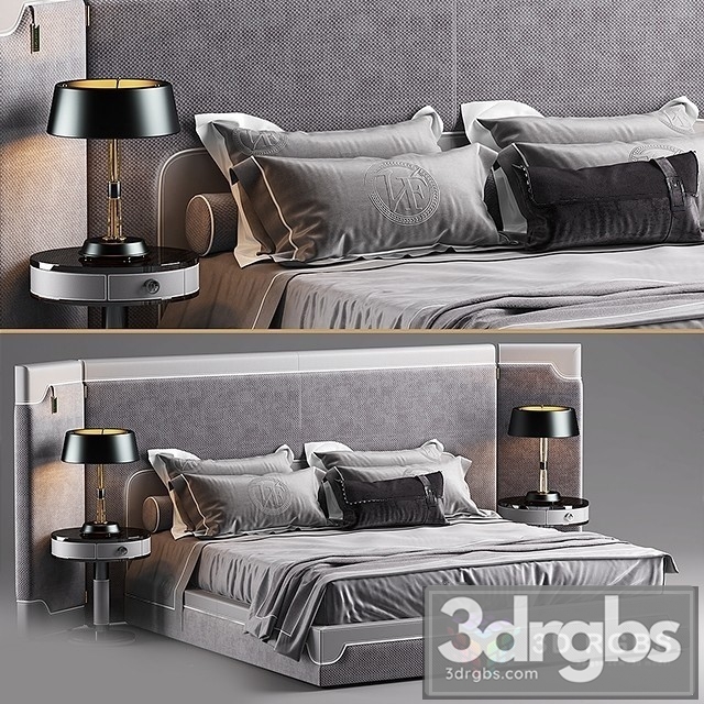 Vittoriafrigerio Corio Bed 3dsmax Download - thumbnail 1