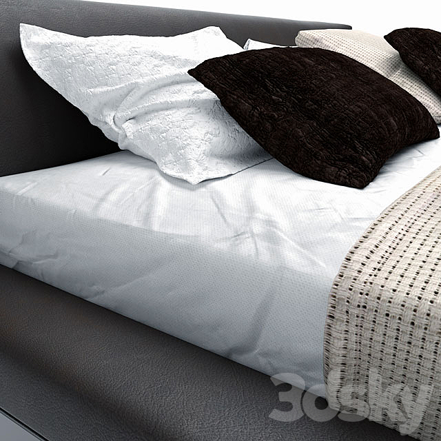 Walter_Knoll-Jaan_bed 3DS Max Model - thumbnail 2