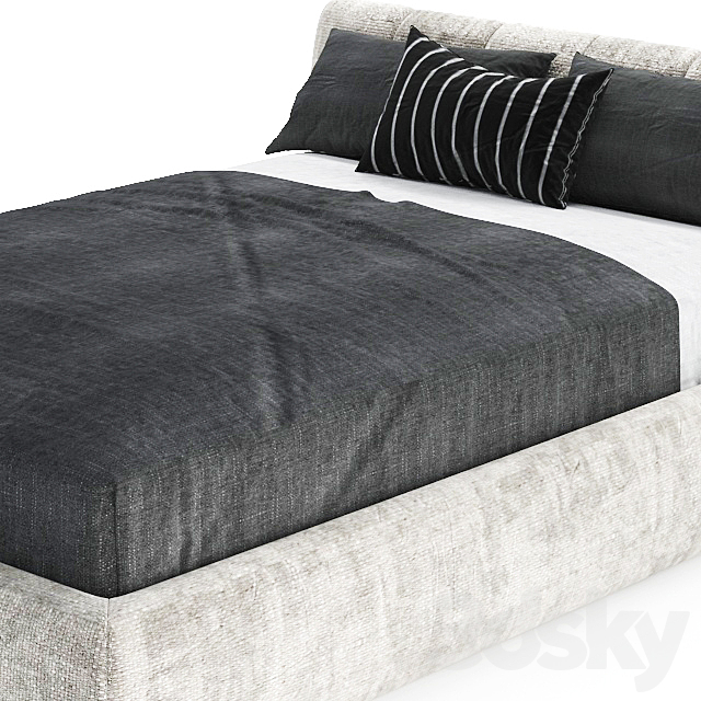 WARP BED 3DS Max Model - thumbnail 3